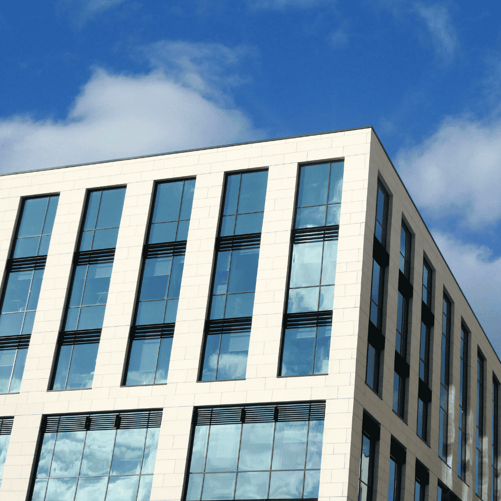 glassed buiding in Ontario